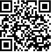 A qr code with the image of a person.